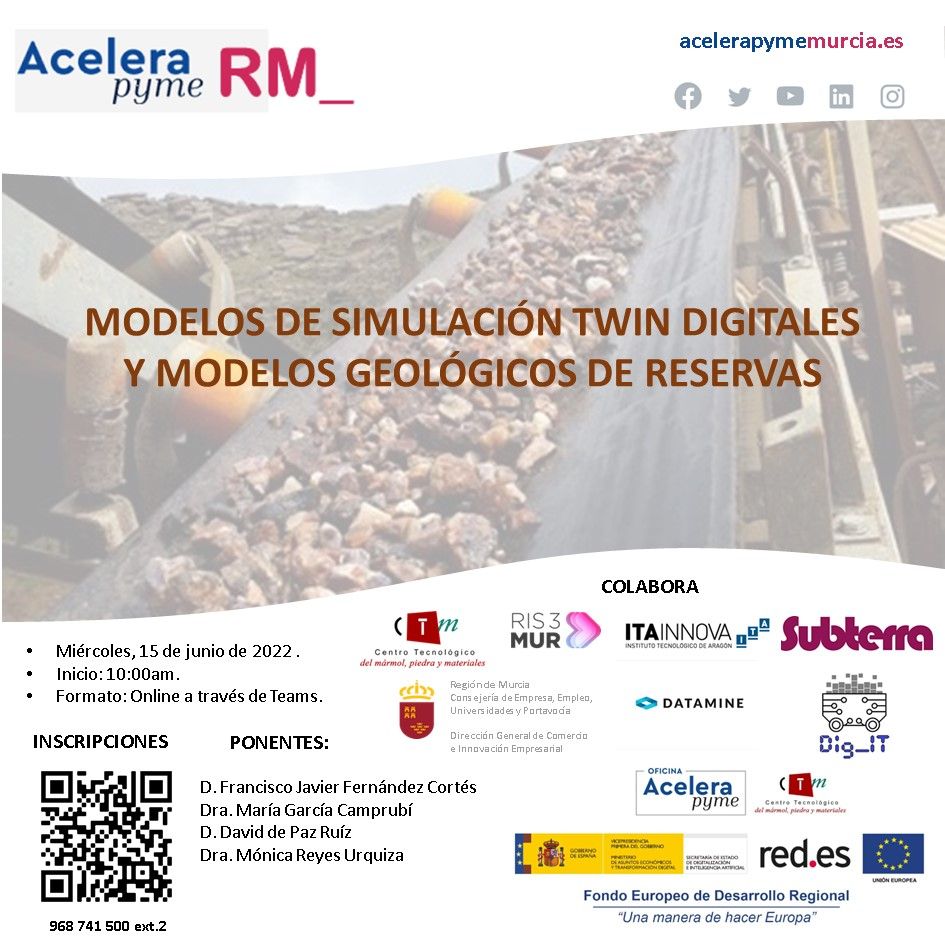 Webinar 3. Modelos de simulación twin digitales y modelos geológicos de reservas