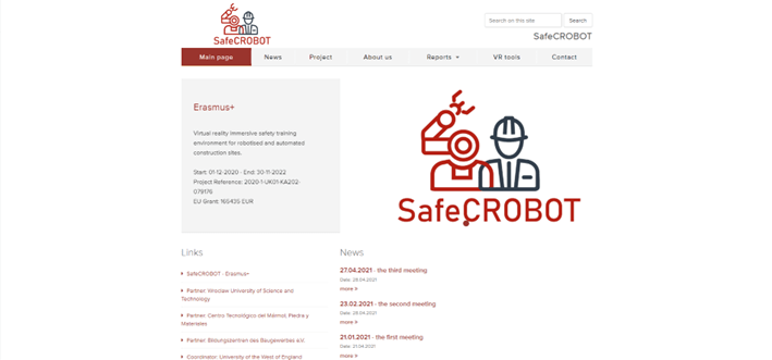 Seguimos avanzando en el proyecto europeo SafeCRobot