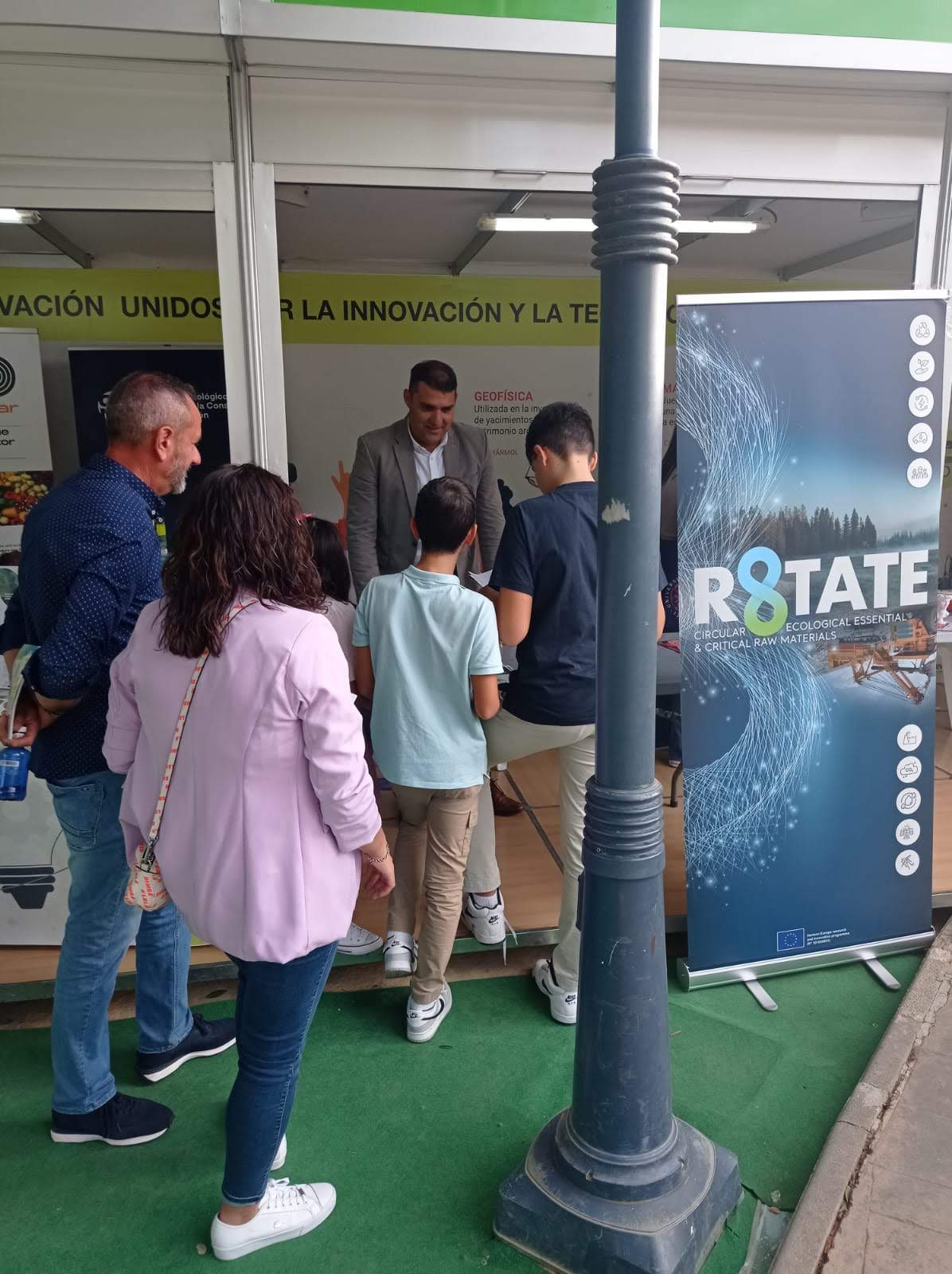 Presentación del Proyecto ROTATE en SECYT 2023 Murcia