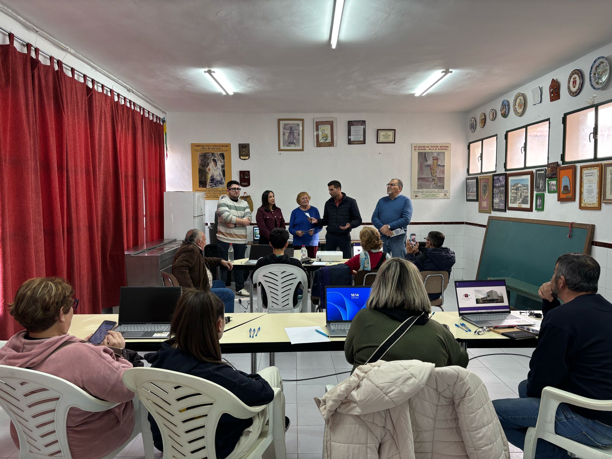 Inicia el Programa «Reto Rural Digital» con el Curso «Digitalízate» en la pedanía Huerta de Arriba (Alguazas)